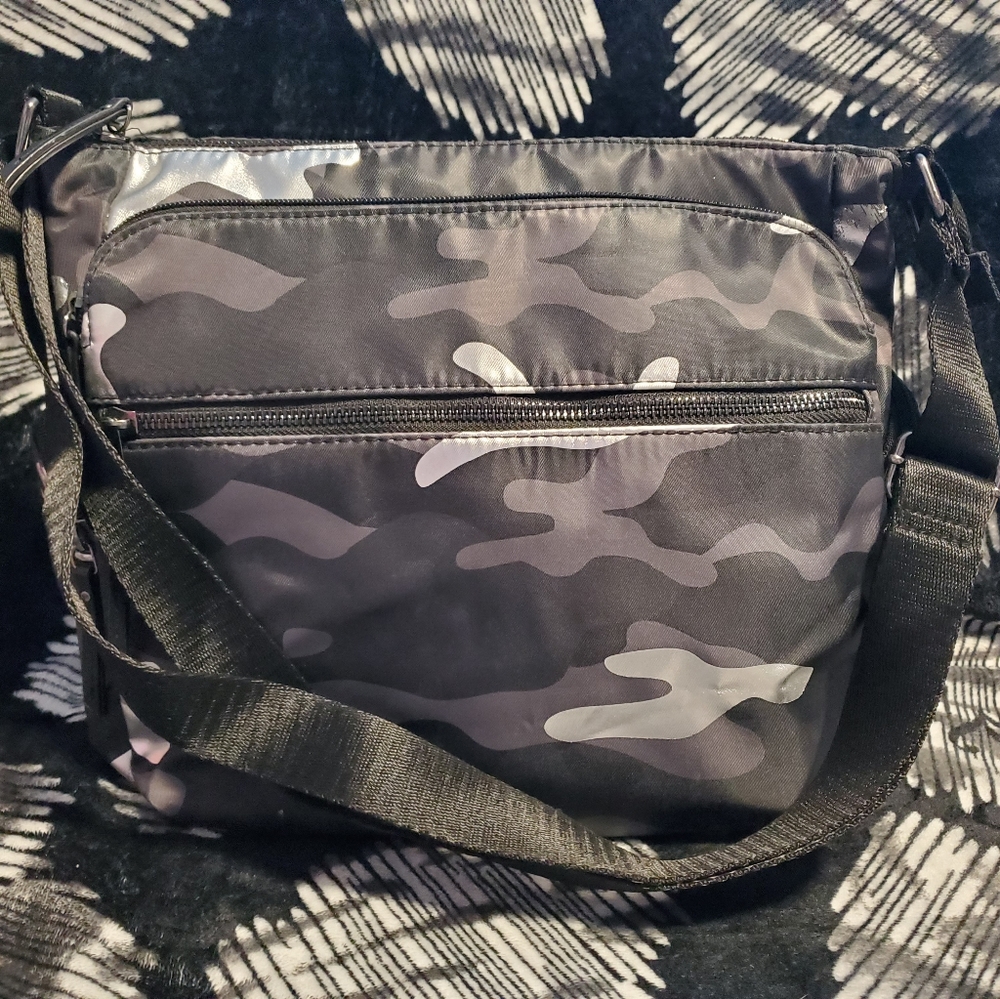 Camo shoulder bag